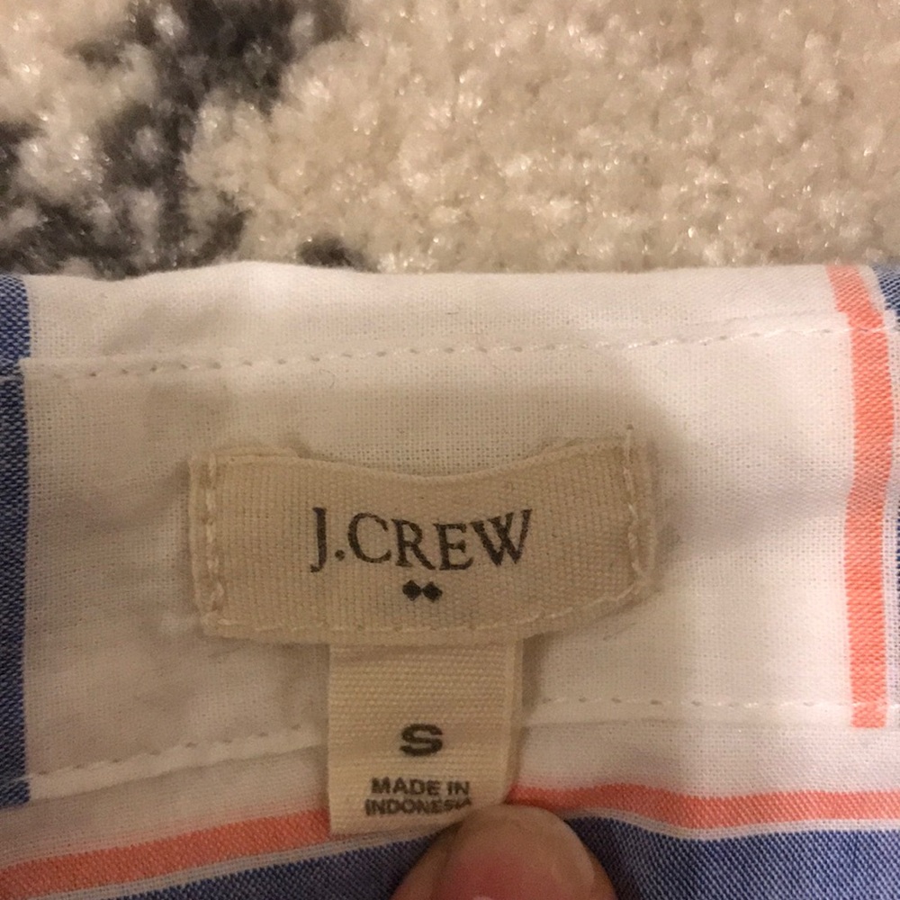 J Crew Half Button Tunic Size Small - image 2